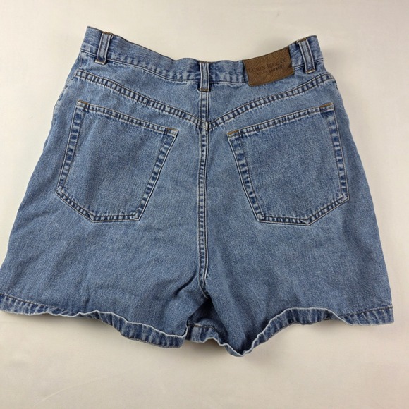 Lauren Jeans Co. Ralph Lauren Women's Denim Shorts Blue Size 8 High Waist - Picture 7 of 9